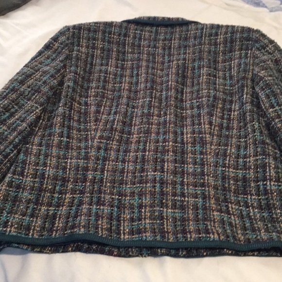 Sag Harbor Jackets & Coats Sag Harbor Tweed Zipup Jacket Poshmark